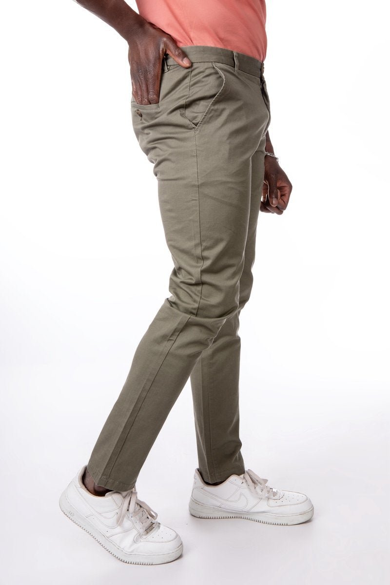 Imperial Shop Online Pantalón slim-fit con bolsillo lateral y detalle de  solapa Sitio web oficial