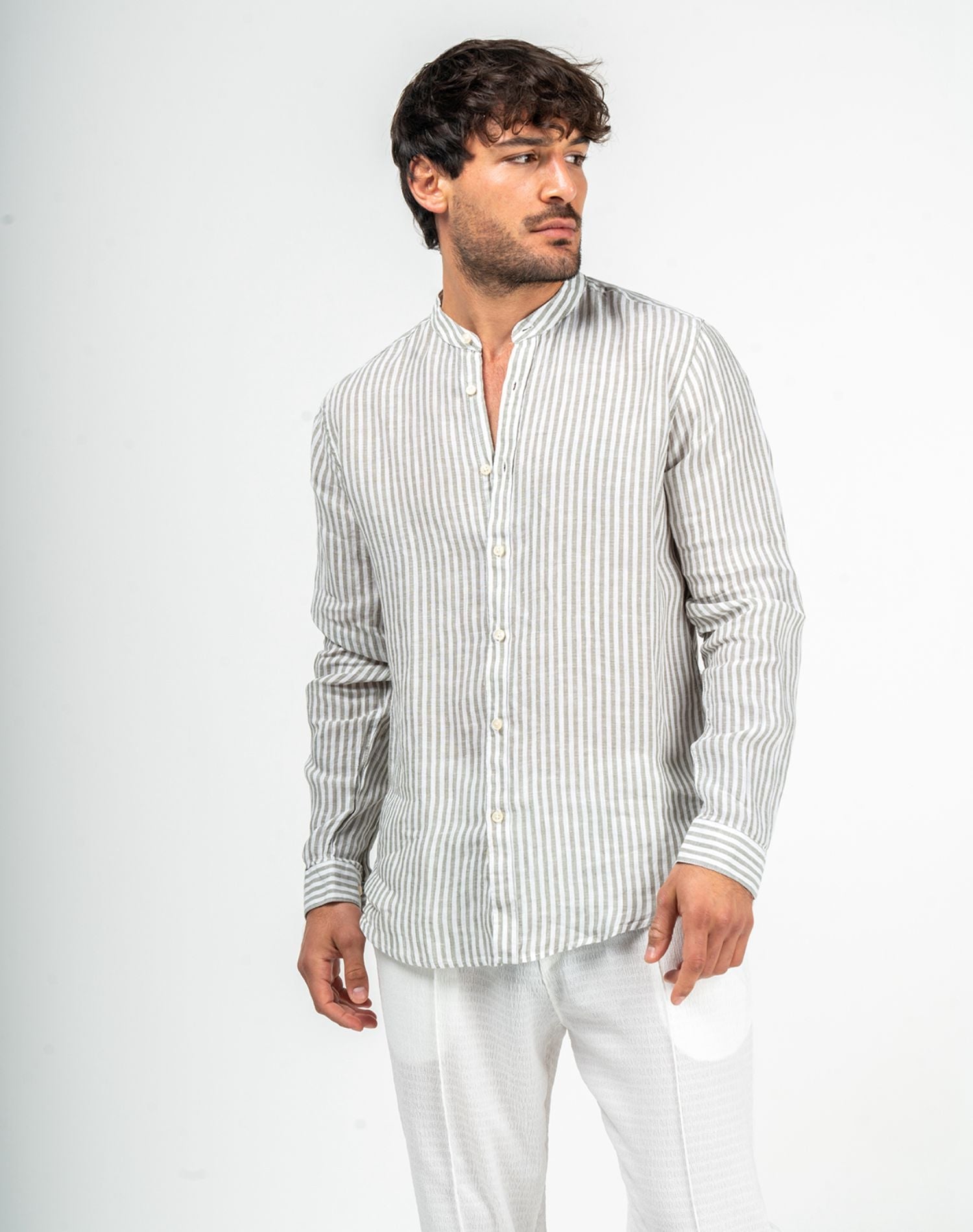 Camisa discount lino mao