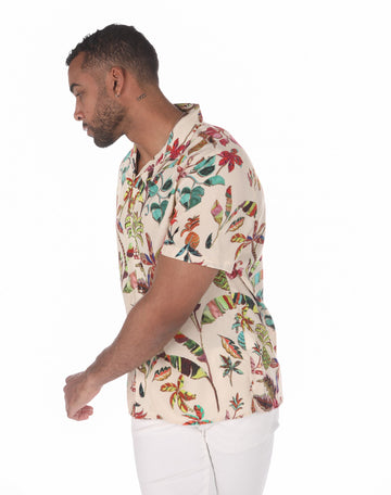 Camisa hawaiana de piñas